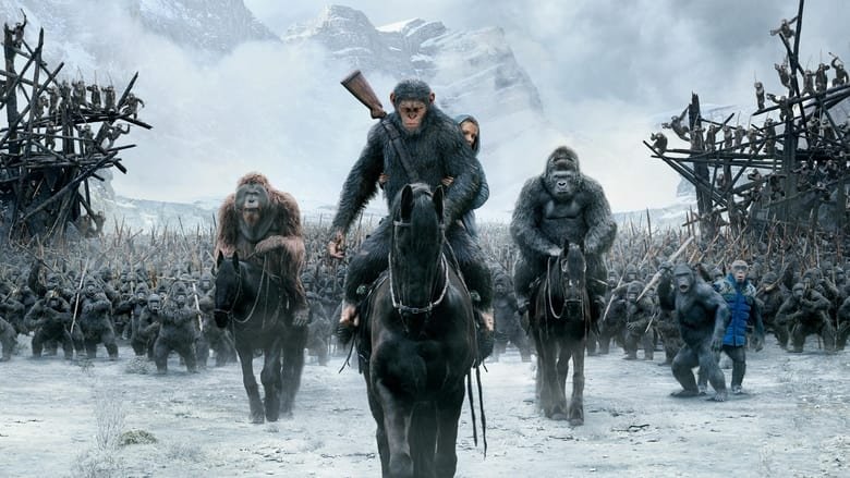 War for the Planet of the Apes 2017 400MB ORG Dual Audio Hindi 480p Bluray Download